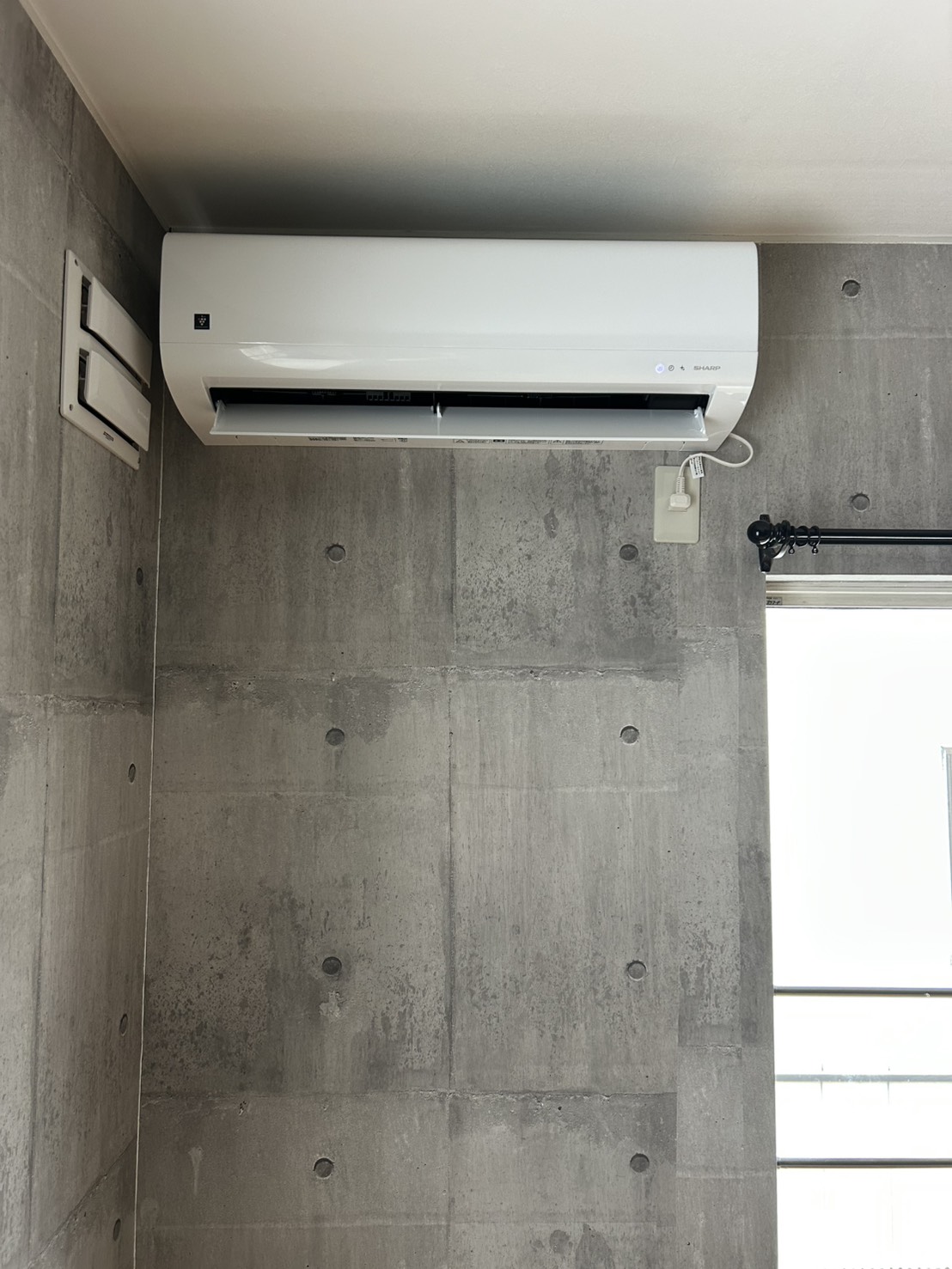 札幌市清田区 I様邸 エアコン取付工事